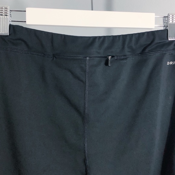 Black Nike Dri-fit leggings w/ ankle zips 3X - Picture 4 of 4
